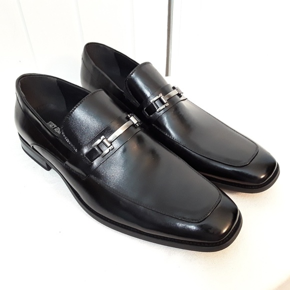 STACY ADAMS Black Buckle Dress ShoesSz 12 New - Picture 3 of 7